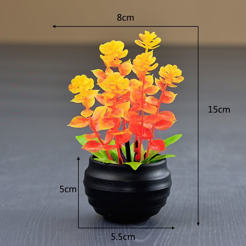 Umjetni bonsai od eukaliptusa — plastika, injekcijsko oblikovanje, sorta eukaliptus, marka Thousand rhymes flower art