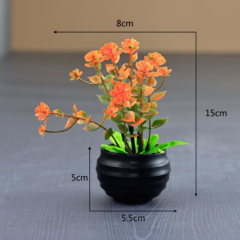 Umjetni bonsai od eukaliptusa — plastika, injekcijsko oblikovanje, sorta eukaliptus, marka Thousand rhymes flower art