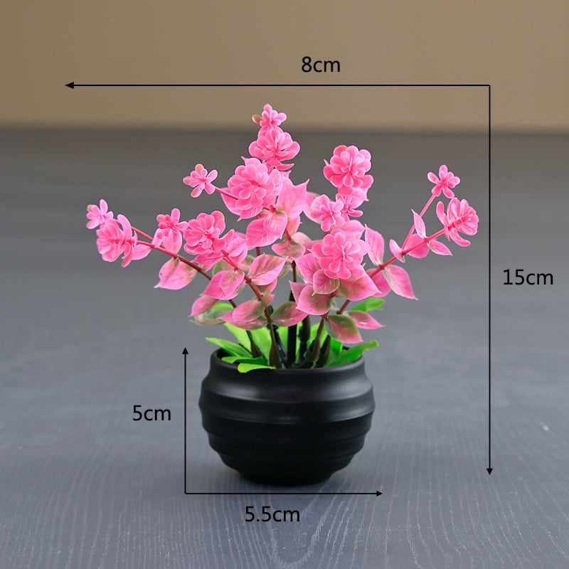 Umjetni bonsai od eukaliptusa — plastika, injekcijsko oblikovanje, sorta eukaliptus, marka Thousand rhymes flower art