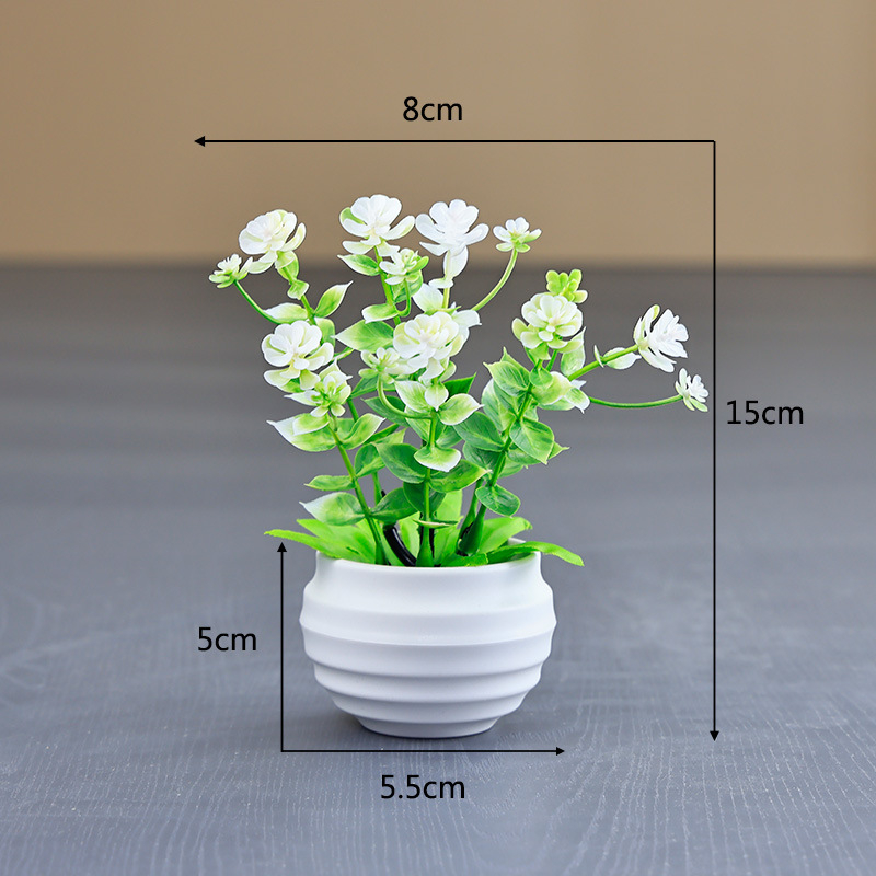 Umjetni bonsai od eukaliptusa — plastika, injekcijsko oblikovanje, sorta eukaliptus, marka Thousand rhymes flower art