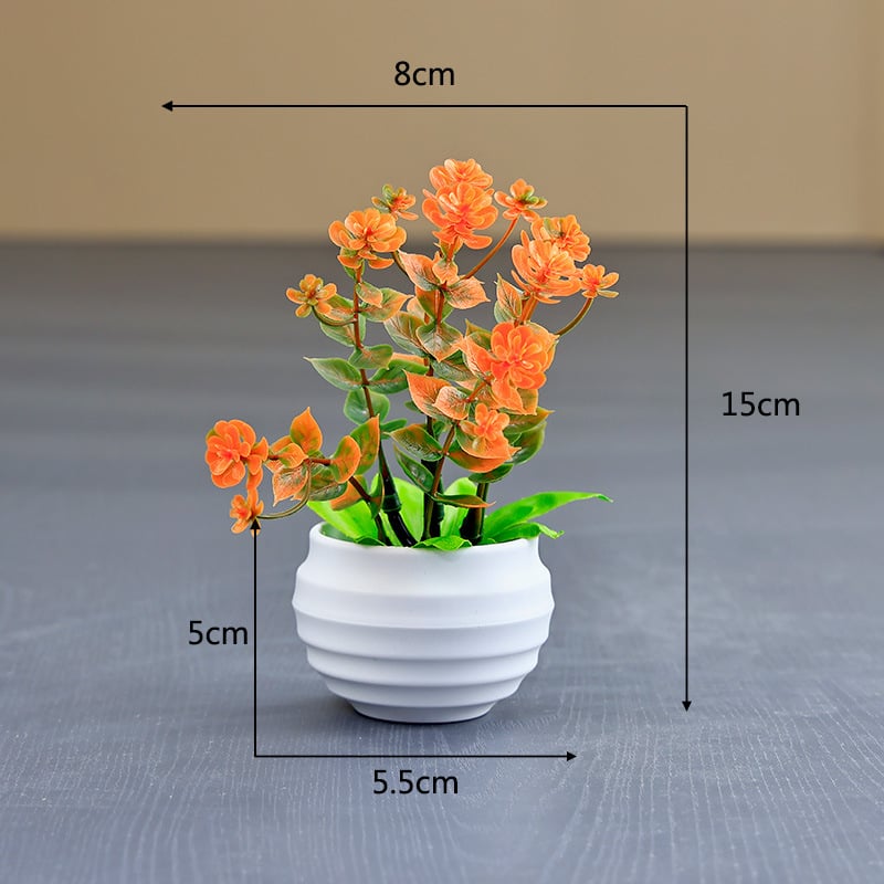 Umjetni bonsai od eukaliptusa — plastika, injekcijsko oblikovanje, sorta eukaliptus, marka Thousand rhymes flower art