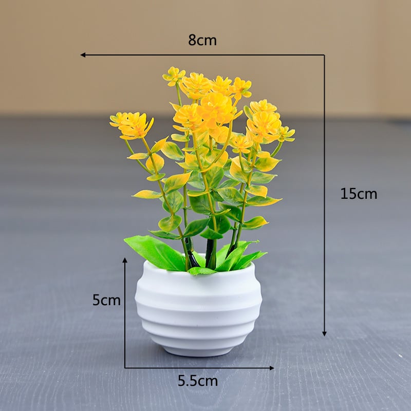 Umjetni bonsai od eukaliptusa — plastika, injekcijsko oblikovanje, sorta eukaliptus, marka Thousand rhymes flower art