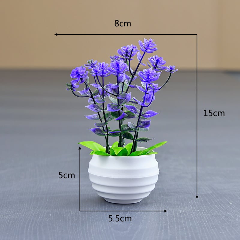 Umjetni bonsai od eukaliptusa — plastika, injekcijsko oblikovanje, sorta eukaliptus, marka Thousand rhymes flower art