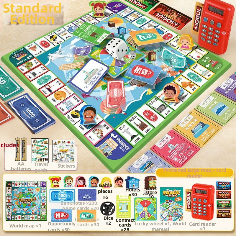 Obiteljska interaktivna društvena igra s kartama, tema putovanja po Kini, zagonetke i interakcija, za uzrast 14+.