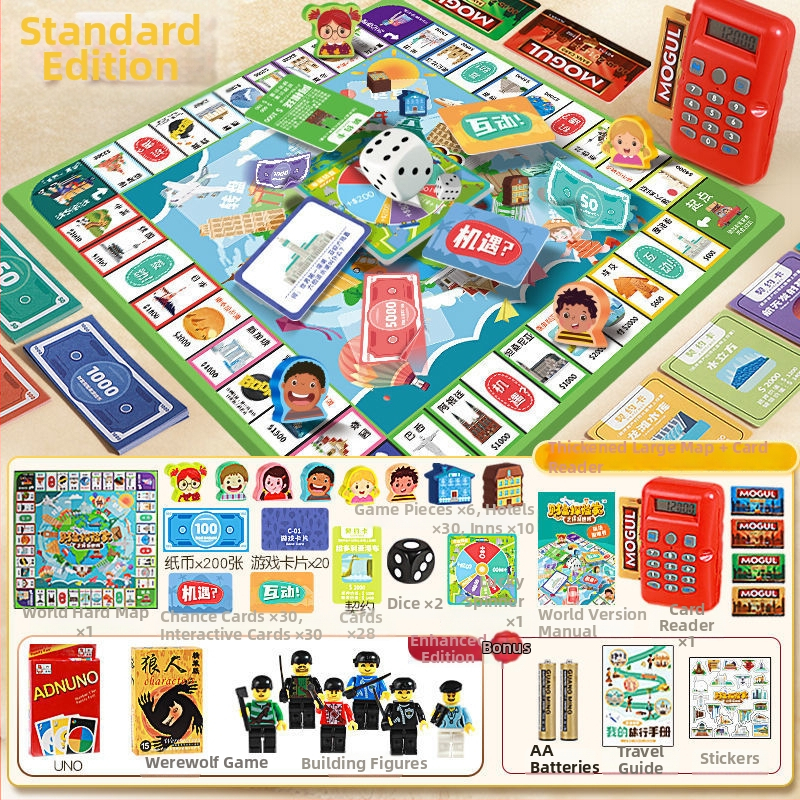 Obiteljska interaktivna društvena igra s kartama, tema putovanja po Kini, zagonetke i interakcija, za uzrast 14+.