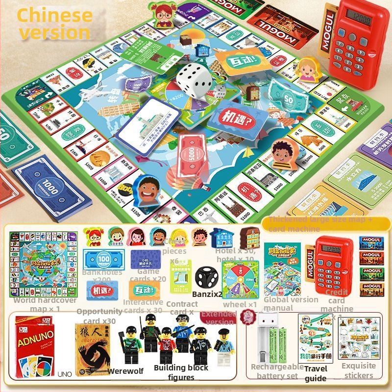 Obiteljska interaktivna društvena igra s kartama, tema putovanja po Kini, zagonetke i interakcija, za uzrast 14+.