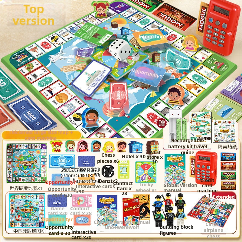 Obiteljska interaktivna društvena igra s kartama, tema putovanja po Kini, zagonetke i interakcija, za uzrast 14+.