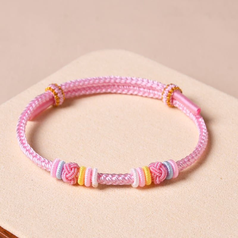 Brățară unisex din șnur țesut manual, design minimalist, vară 2024