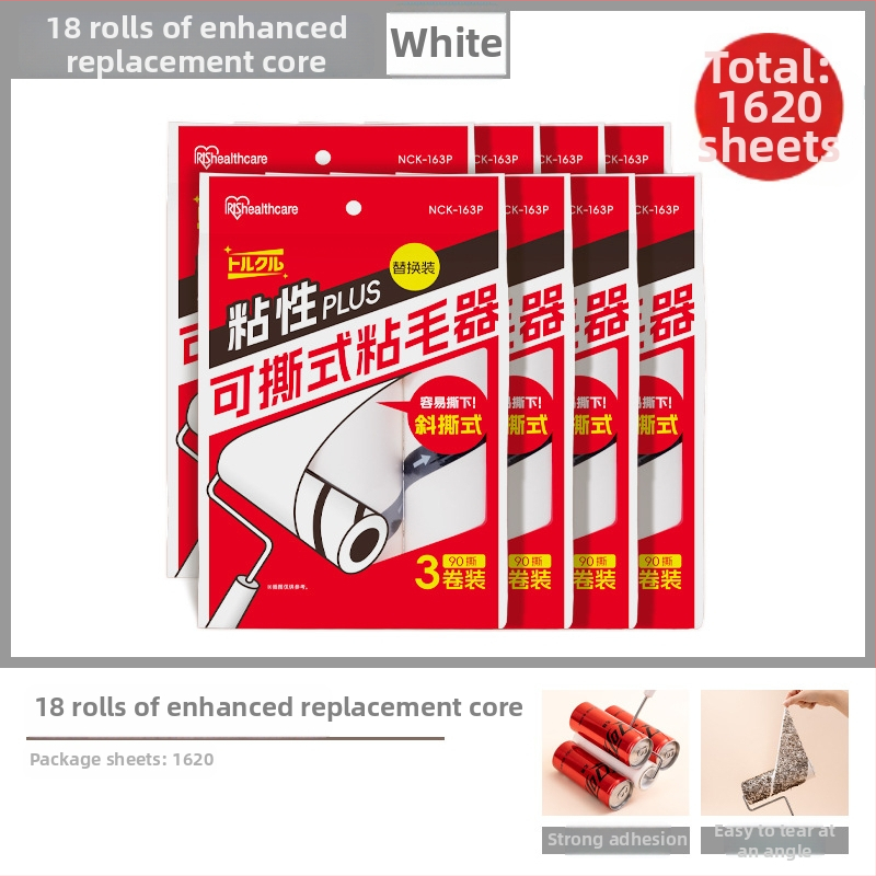 Roler na odstraňovanie srsti domácich miláčikov – plastový valec, Alice, vyrobené v Číne, moderný minimalistický dizajn, uvedený 2012