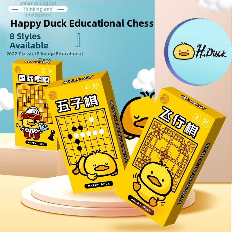 Višestruki stolni set igara: Go, Gomoku, Kinesko šah, Dama, Letajuće šahovske igre; Materijal: plastika; Marka: Yulefang; Dobna skupina: 4-14 godina; Uključuje pet igara