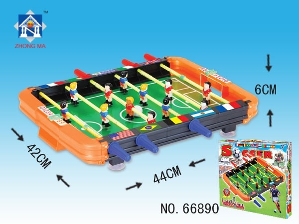Mini stolni nogomet za dvije osobe, plastična konstrukcija, za djecu 4-6 godina
