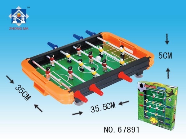 Mini stolni nogomet za dvije osobe, plastična konstrukcija, za djecu 4-6 godina