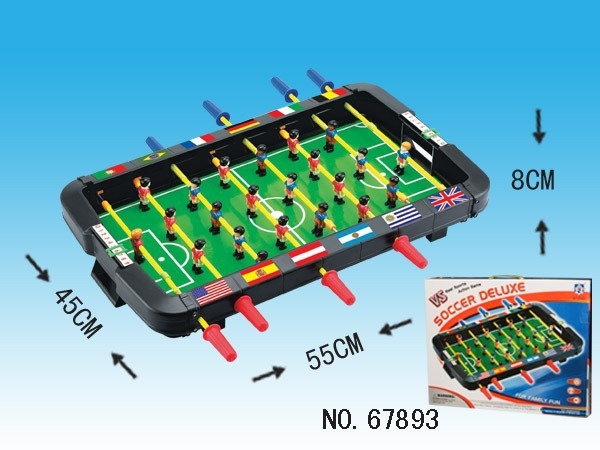 Mini stolni nogomet za dvije osobe, plastična konstrukcija, za djecu 4-6 godina