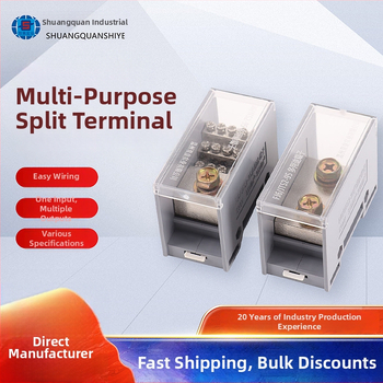 Sq6/Jts2 séria rozvádzačová krabička, jeden vstup, viac výstupov, izolovaný kryt