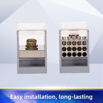 Sq6/Jts2 séria rozvádzačová krabička, jeden vstup, viac výstupov, izolovaný kryt