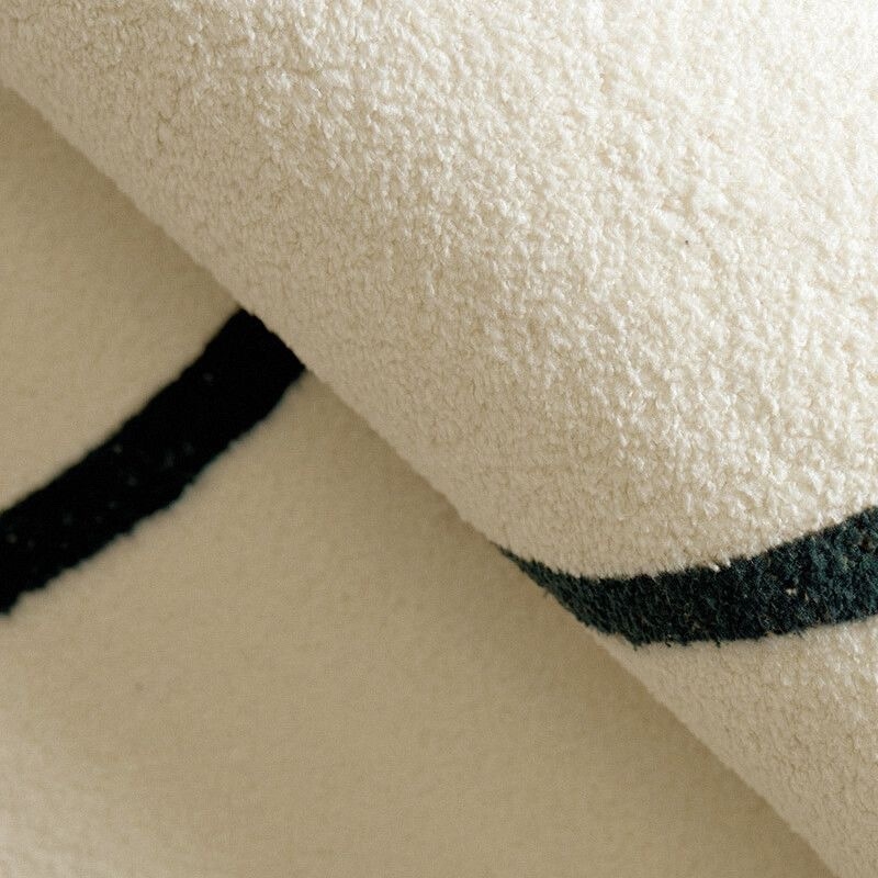 Tepih s crtanim medvjedićem za dnevni boravak, spavaću sobu i balkon — protuklizni, upija vodu, kvadratnog oblika, poliestersko vlakno, tiskanje, ručno pranje