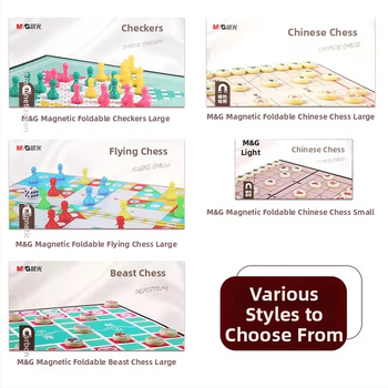 Morning Light magnetski kineski šahovski set s pločom, Flying Chess, Go i Gomoku – edukativna igra za djecu 7–14 godina