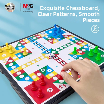Morning Light magnetski kineski šahovski set s pločom, Flying Chess, Go i Gomoku – edukativna igra za djecu 7–14 godina