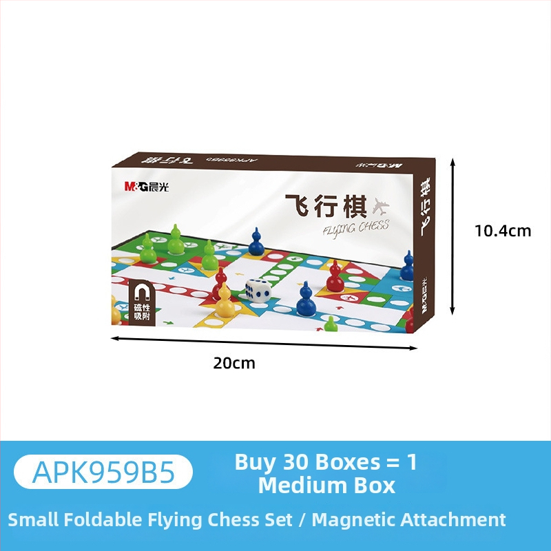 Morning Light magnetski kineski šahovski set s pločom, Flying Chess, Go i Gomoku – edukativna igra za djecu 7–14 godina