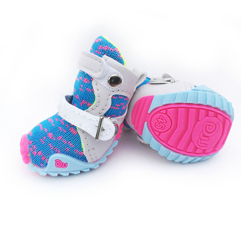 Cipele za pse s zamjenjivim trakama, platnene, za sve sezone, protuklizne, zadržavaju toplinu