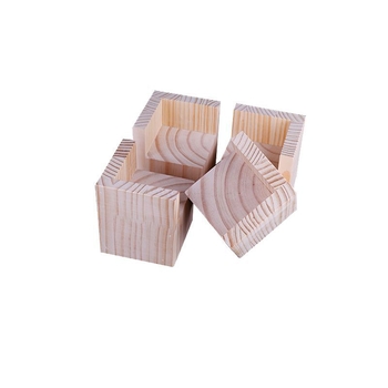 Ridicatori de picioare pentru mobilier, pentru pătuț, canapea, birou și scaun — lemn, stil modern minimalist, protecții pe ambele părți