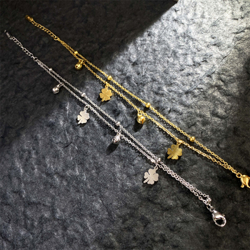 Brățară din oțel titan, dublu strat, electroplătită, unisex, design original, formă geometrică, 10 g