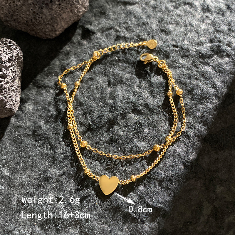 Brățară din oțel titan, dublu strat, electroplătită, unisex, design original, formă geometrică, 10 g