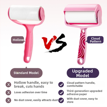 Ljepljivi valjak za kosu i odjeću – brend Yixi; Materijali: PP, papir s premazom silikona i ljepilo na bazi topljenja; Porijeklo: Ningbo, Zhejiang; Stil: moderni minimalistički; Kategorija: ljepljivi valjak za uklanjanje dlaka