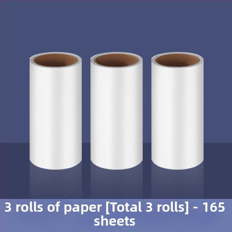 Ljepljivi valjak za kosu i odjeću – brend Yixi; Materijali: PP, papir s premazom silikona i ljepilo na bazi topljenja; Porijeklo: Ningbo, Zhejiang; Stil: moderni minimalistički; Kategorija: ljepljivi valjak za uklanjanje dlaka