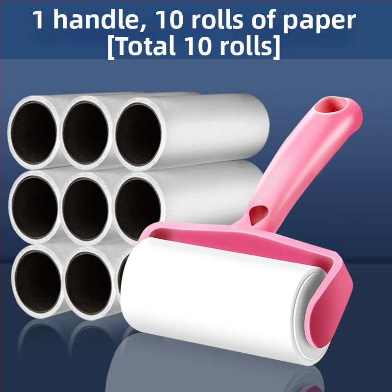 Ljepljivi valjak za kosu i odjeću – brend Yixi; Materijali: PP, papir s premazom silikona i ljepilo na bazi topljenja; Porijeklo: Ningbo, Zhejiang; Stil: moderni minimalistički; Kategorija: ljepljivi valjak za uklanjanje dlaka