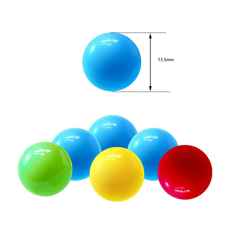 Hungry Hippo stolna igra s perlicama — dopunski paket sa 21 perlica, plast, interaktivna roditeljska igra, za uzrast 4–6 godina, pakiranje u vrećici