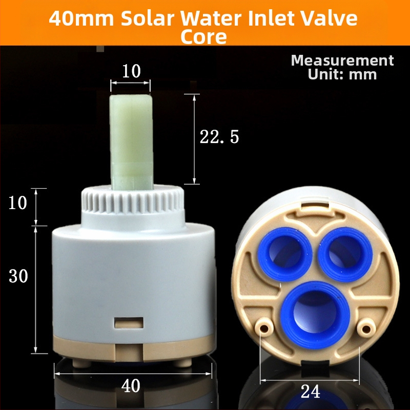 Keramičko jezgro ventila za kuhinjski drez – serija 3540, modeli 25/35/40, materijal 304 nehrđajući čelik, konstrukcija s jednim ćelijom