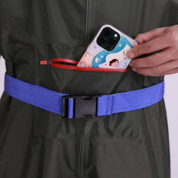 Unisex PVC αδιάβροχα παντελόνια βάδισμα για ψάρεμα, ενισχυμένα, ανθεκτικά στη φθορά και αντιανεμικά, για χρήση όλο τον χρόνο