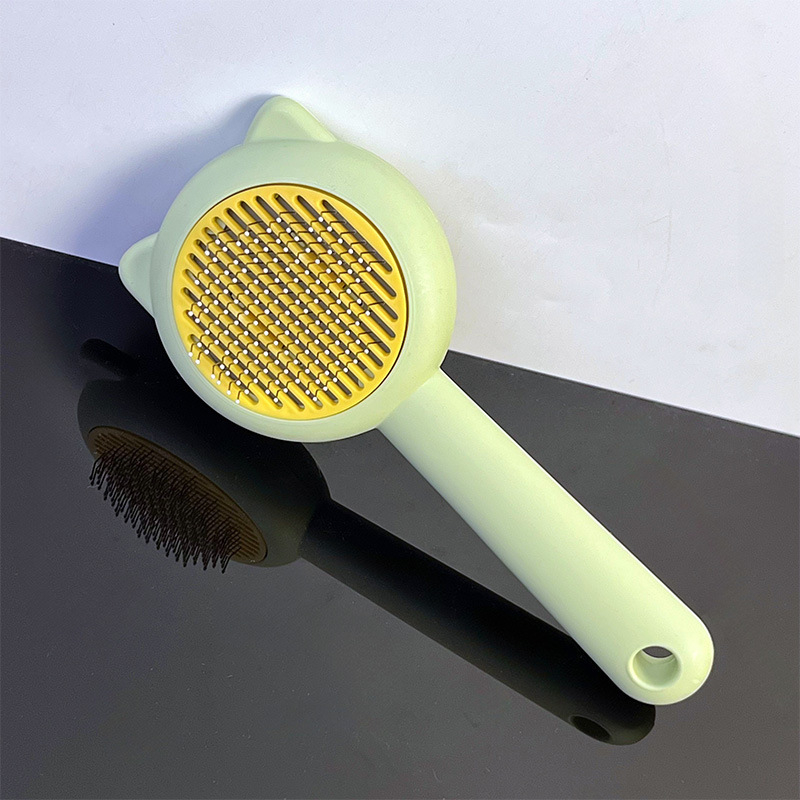 Četka za kućne ljubimce – mačke i psi – jednim klikom uklanjanje dlaka, razmrsivanje zapetljanih dlaka, masaža, PP materijal