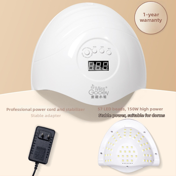 Σετ εργαλείων μανικιούρ με λαμπτήρα ταχείας πήξης για gel νύχια – γυάλινα εργαλεία, γενική χρήση, μάρκα Miss gooey / Miss honey