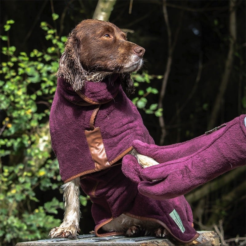 Mănuși pentru curățarea și uscarea labuțelor animalelor – absorbante, poliester, origine Zhejiang, utilizare generală