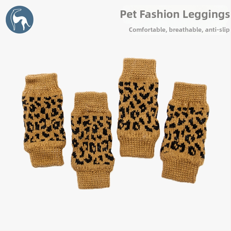 Ochranné kolená a nohy pre domáce zvieratá – všeobecné použitie, bavlna, protišmykové, teplé, odolné voči opotrebeniu, Blue Wave súkromná značka