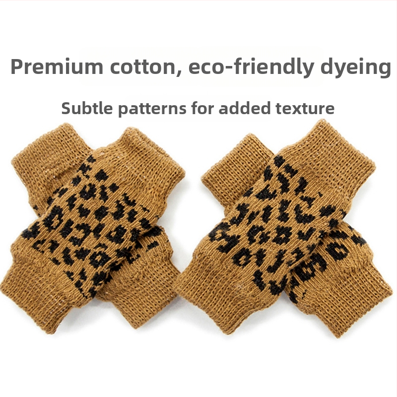 Ochranné kolená a nohy pre domáce zvieratá – všeobecné použitie, bavlna, protišmykové, teplé, odolné voči opotrebeniu, Blue Wave súkromná značka