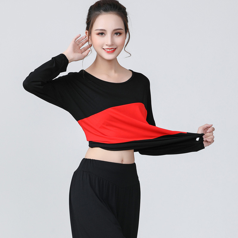 Γυναικεία ενδύματα μοντέρνου χορού | Modal ύφασμα (92% βισκόζη) | Όλες οι εποχές | Για σκηνή, χορό της κοιλιάς, μπαλέτο, λατινικούς και λαϊκούς χορούς