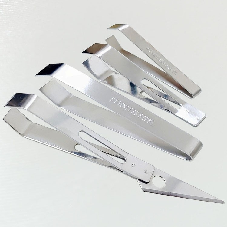 Clește pentru păr din oțel inoxidabil – utilizare casnică, clips pentru barbă și îndepărtarea penelor în bucătărie