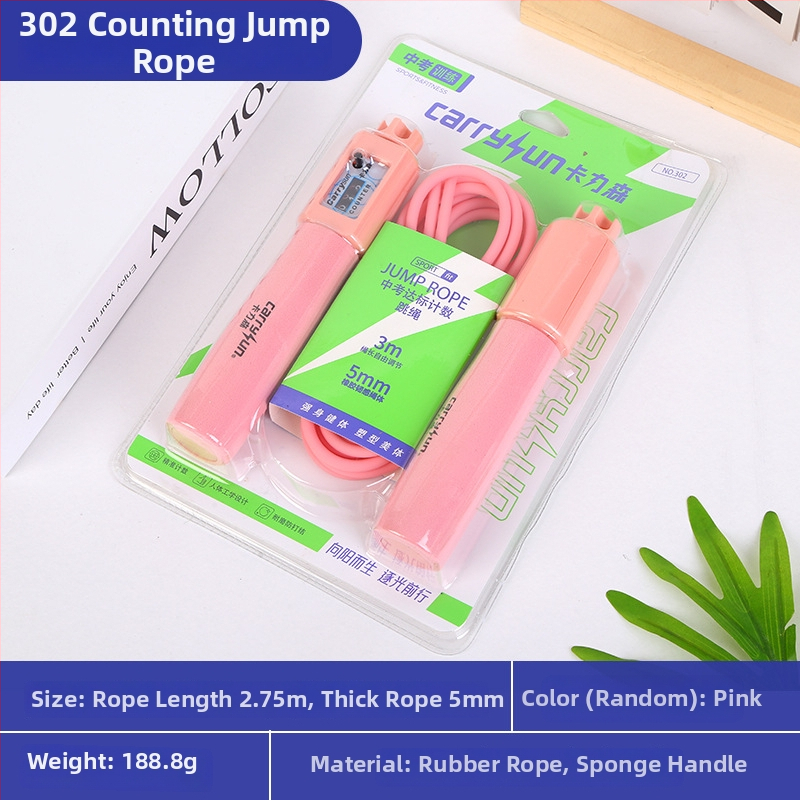 Mechanické počítadlo na skákanie šnúry s ložiskom - kalistenický tréning, model 001, ABS a PVC