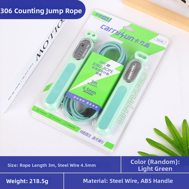 Mechanické počítadlo na skákanie šnúry s ložiskom - kalistenický tréning, model 001, ABS a PVC