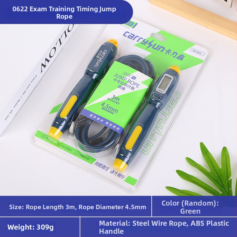 Mechanické počítadlo na skákanie šnúry s ložiskom - kalistenický tréning, model 001, ABS a PVC