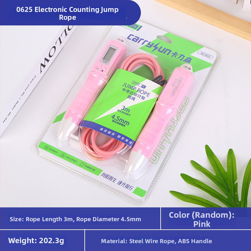 Mechanické počítadlo na skákanie šnúry s ložiskom - kalistenický tréning, model 001, ABS a PVC