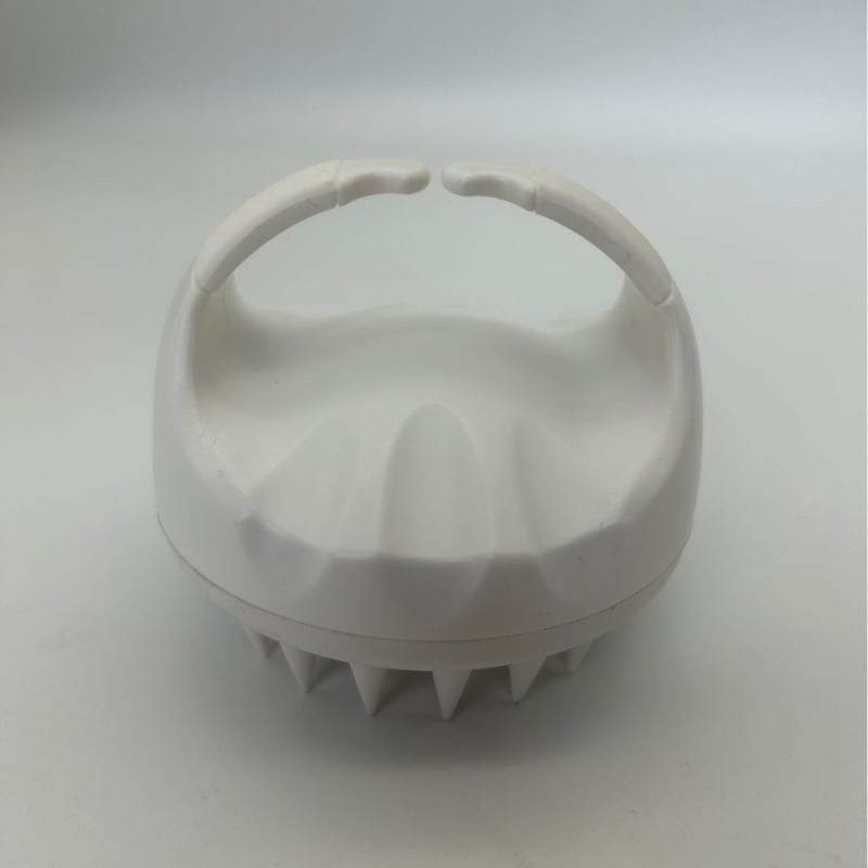 Perie de baie pentru masajul scalpului, utilizare umedă sau uscată, antiderapantă, din plastic și TPE