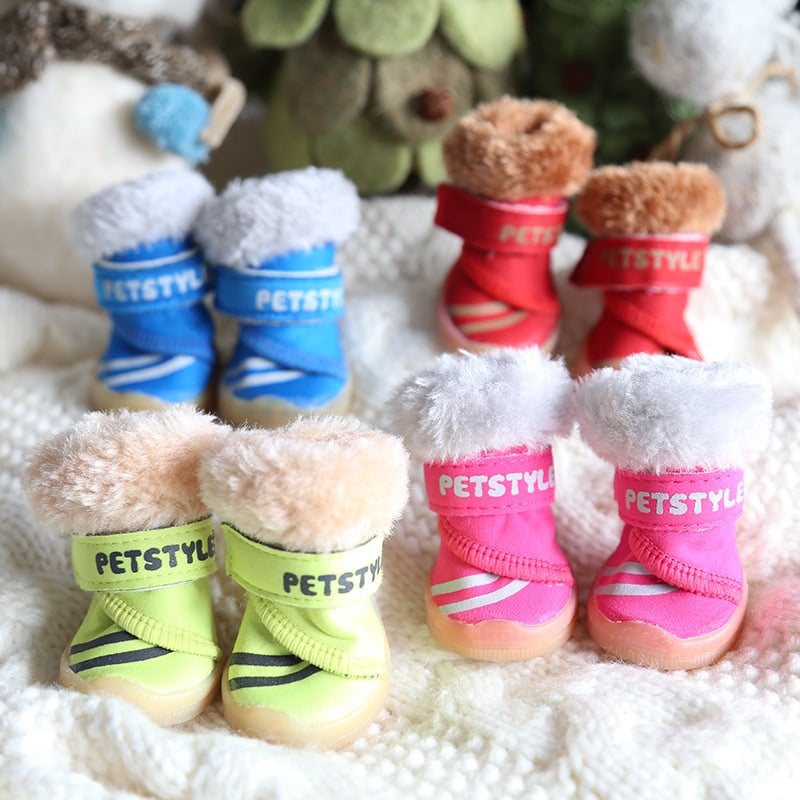 Petstyle Pantofi pentru câini Decorativi, Încălziți, Rezistenți la uzură (Piele sintetică; Mențin căldură; Rezistenți la uzură; Universali)
