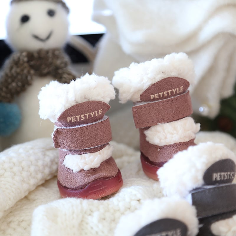 Petstyle Pantofi pentru câini Decorativi, Încălziți, Rezistenți la uzură (Piele sintetică; Mențin căldură; Rezistenți la uzură; Universali)