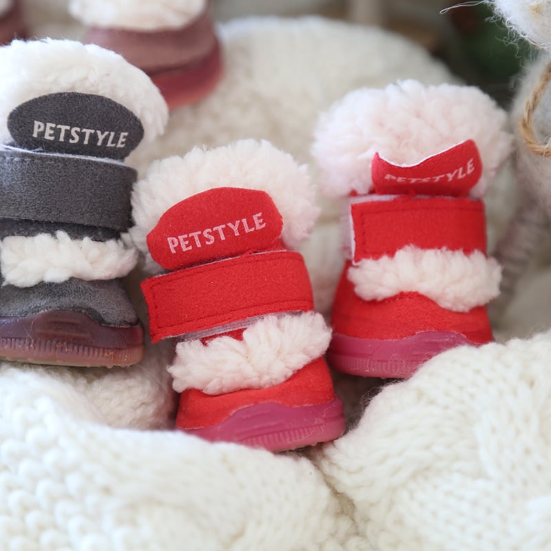 Petstyle Pantofi pentru câini Decorativi, Încălziți, Rezistenți la uzură (Piele sintetică; Mențin căldură; Rezistenți la uzură; Universali)