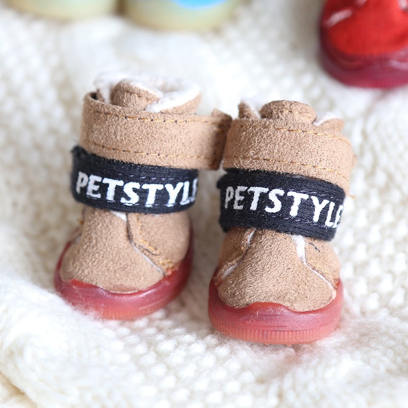 Petstyle Pantofi pentru câini Decorativi, Încălziți, Rezistenți la uzură (Piele sintetică; Mențin căldură; Rezistenți la uzură; Universali)