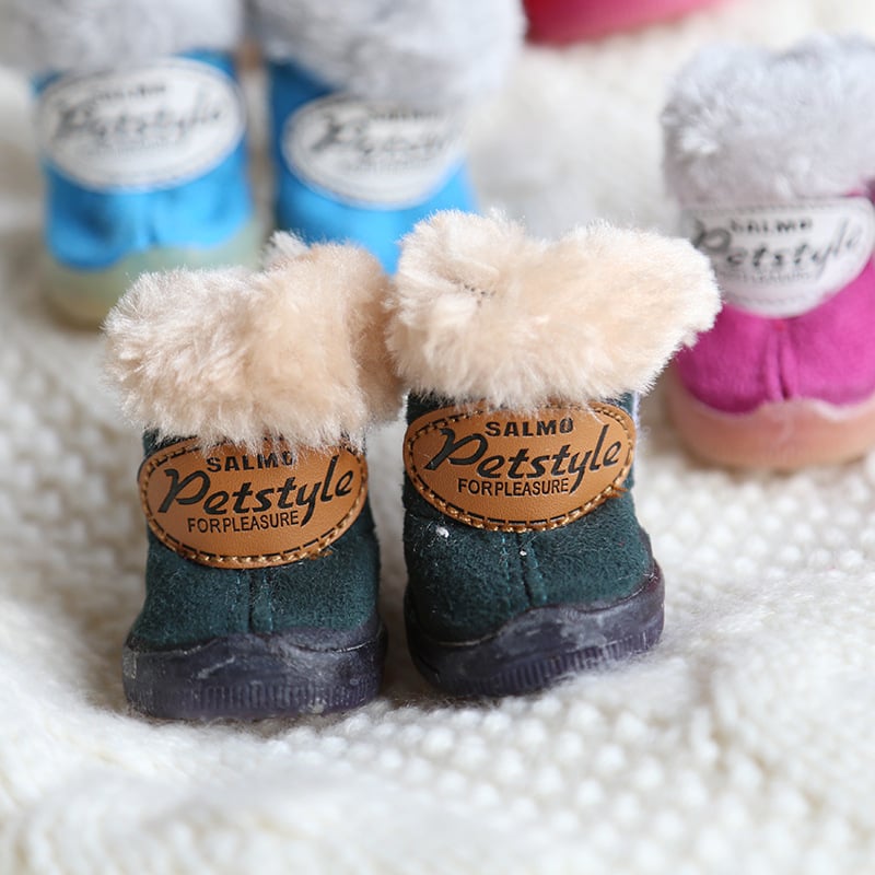 Petstyle Pantofi pentru câini Decorativi, Încălziți, Rezistenți la uzură (Piele sintetică; Mențin căldură; Rezistenți la uzură; Universali)